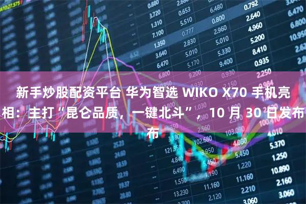 新手炒股配资平台 华为智选 WIKO X70 手机亮相：主打“昆仑品质，一键北斗”，10 月 30 日发布